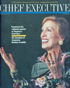 Chief Executive Magazine Cover, 1992