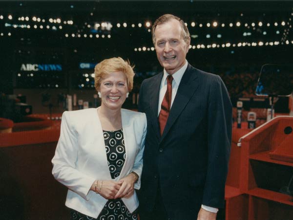 Houston GOP Convention with President George H.W. Bush, 1988